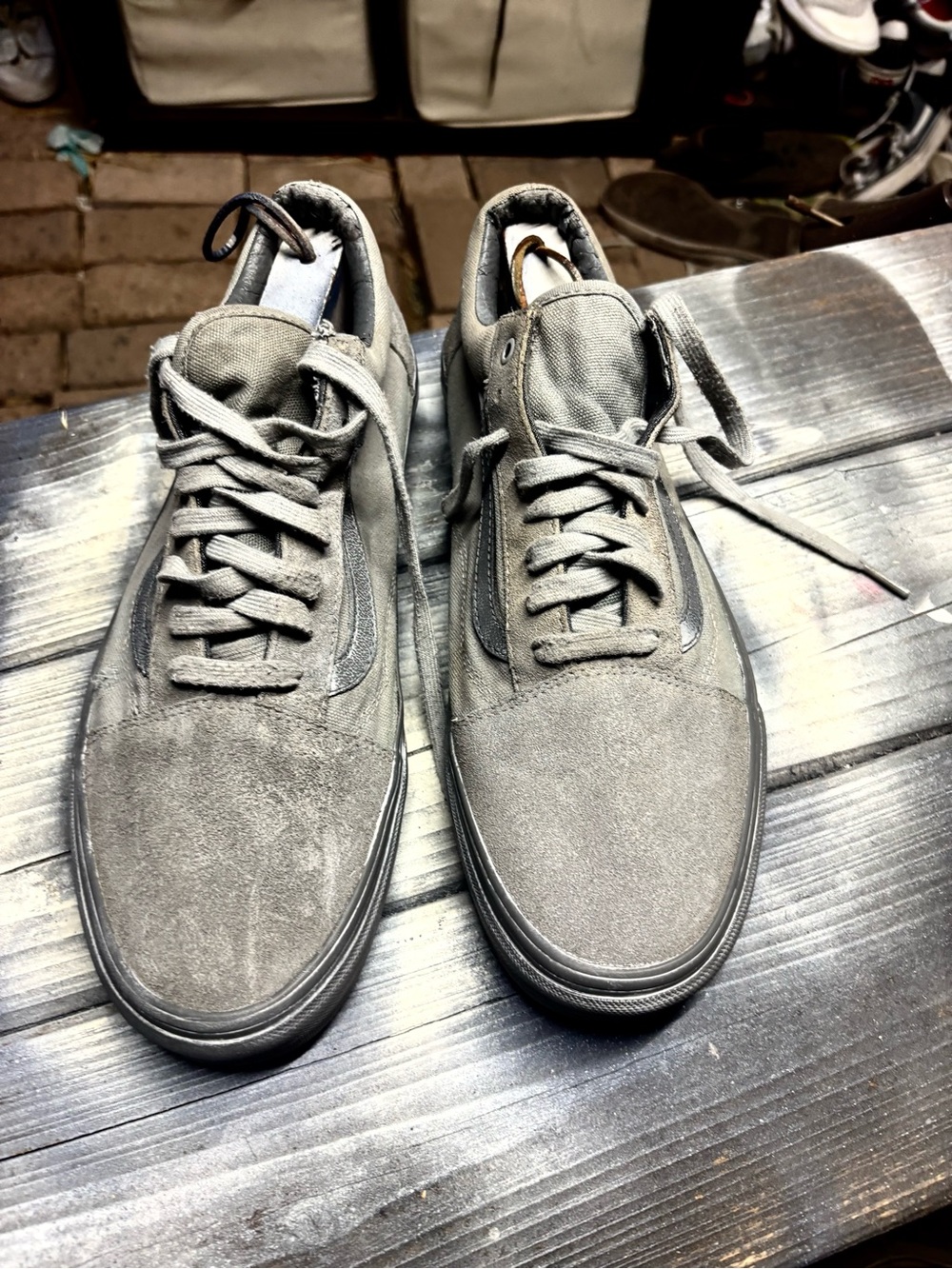 Vans Ultrarange black & gray sneakers #skateboarding #ultrarange Womens 10